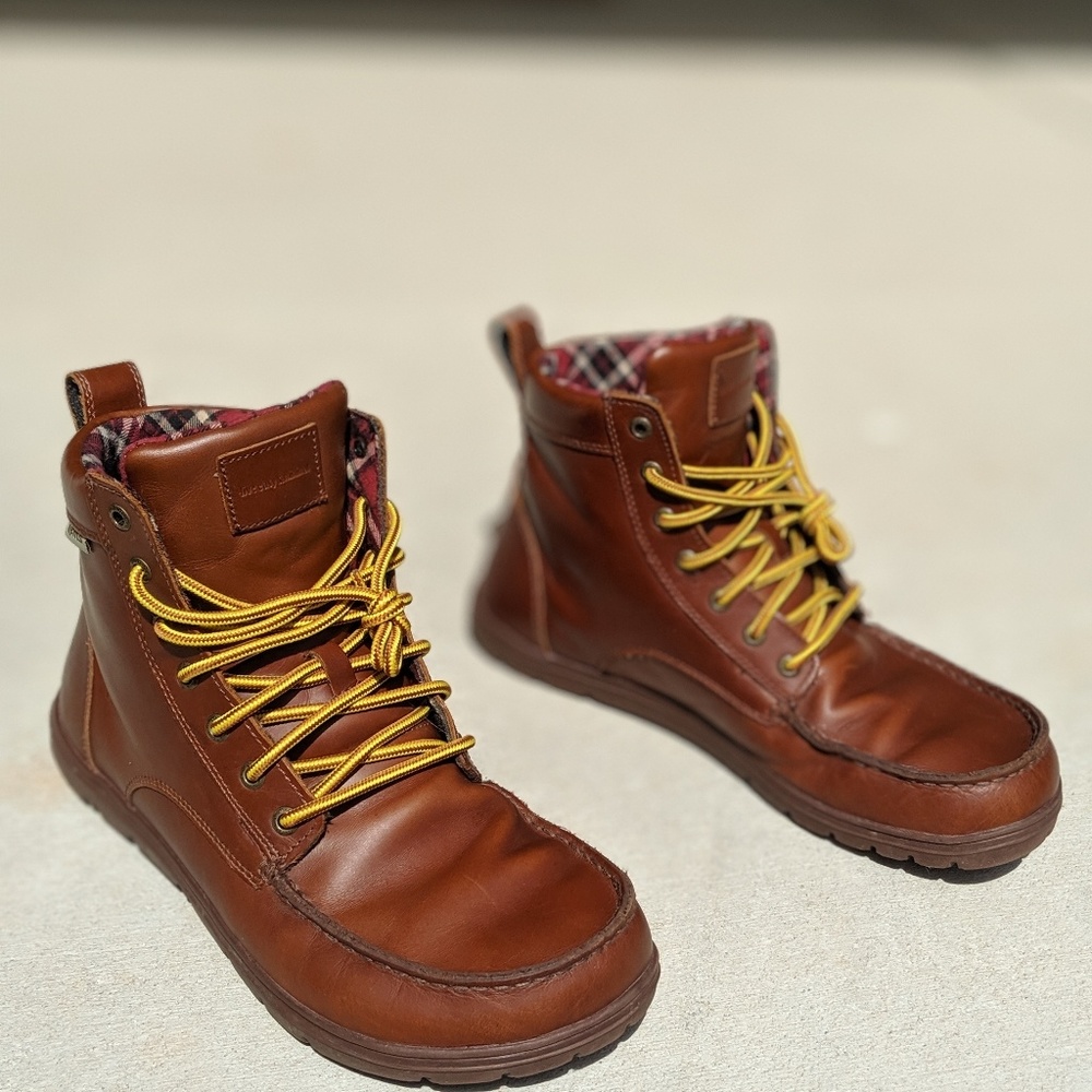 Lems Leather Boulder Boots: Russet, size: 45 / 11